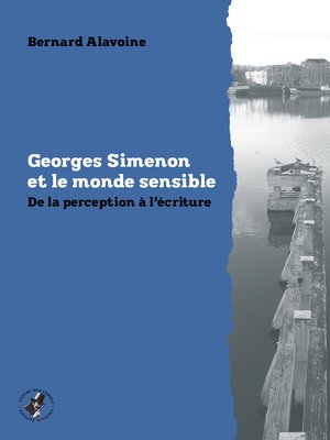 cover image of Georges Simenon et le monde sensible